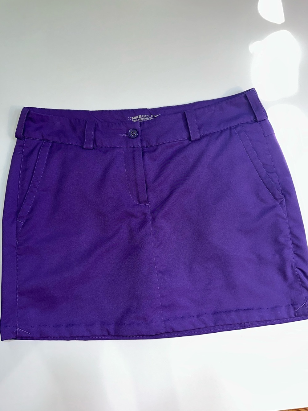 Nike Golf Tour Performance Purple Dri-FIT Athletic Skort - Size 10 - Picture 3 of 15